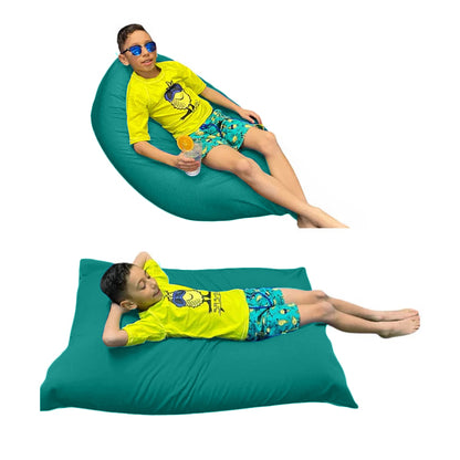 1 housse externe et 1 housse interne vide, REMPLISSAGE NON INCLUS* Beanbag Piscine Junior style CA189H-Beanbag Montréal