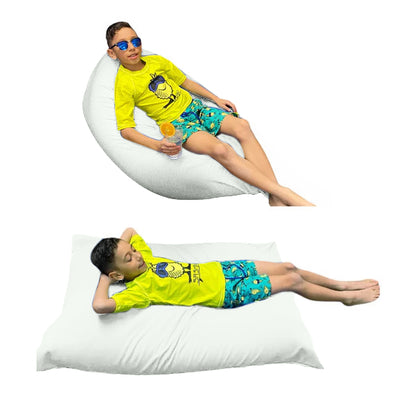 1 housse externe et 1 housse interne vide, REMPLISSAGE NON INCLUS* Beanbag Piscine Junior style CA189H-Beanbag Montréal