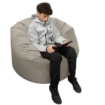 1 housse externe et 1 housse interne vide, REMPLISSAGE NON INCLUS* Pouf Géant style CA199H-Beanbag Montréal