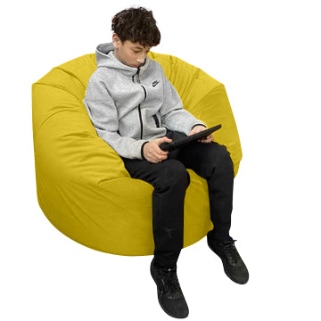 1 housse externe et 1 housse interne vide, REMPLISSAGE NON INCLUS* Pouf Géant style CA199H-Beanbag Montréal