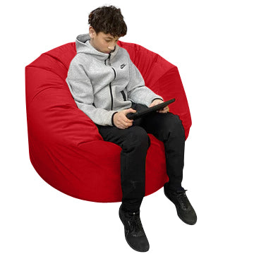 1 housse externe et 1 housse interne vide, REMPLISSAGE NON INCLUS* Pouf Géant style CA199H-Beanbag Montréal