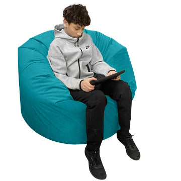 1 housse externe et 1 housse interne vide, REMPLISSAGE NON INCLUS* Pouf Géant style CA199H-Beanbag Montréal