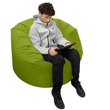 1 housse externe et 1 housse interne vide, REMPLISSAGE NON INCLUS* Pouf Géant style CA199H-Beanbag Montréal