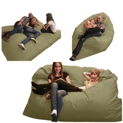 1 outer cover and 1 empty inner cover, FILLING NOT INCLUDED* XXL Multi-Position Beanbag for Two, style CA222H-Beanbag Montreal