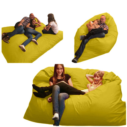 1 outer cover and 1 empty inner cover, FILLING NOT INCLUDED* XXL Multi-Position Beanbag for Two, style CA222H-Beanbag Montreal