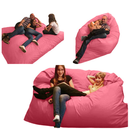 1 outer cover and 1 empty inner cover, FILLING NOT INCLUDED* XXL Multi-Position Beanbag for Two, style CA222H-Beanbag Montreal