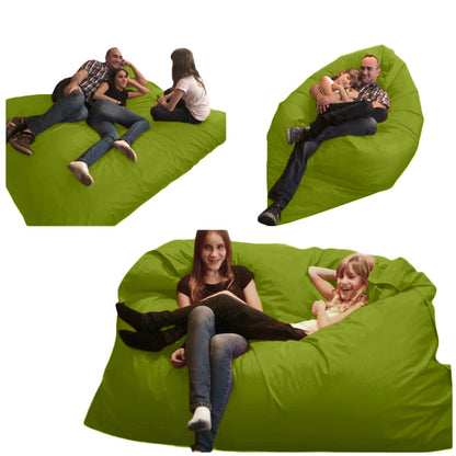 1 outer cover and 1 empty inner cover, FILLING NOT INCLUDED* XXL Multi-Position Beanbag for Two, style CA222H-Beanbag Montreal