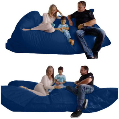 Bean bag, Pouf classique pour trois XXXL Multipositions style CA333-Beanbag Montréal