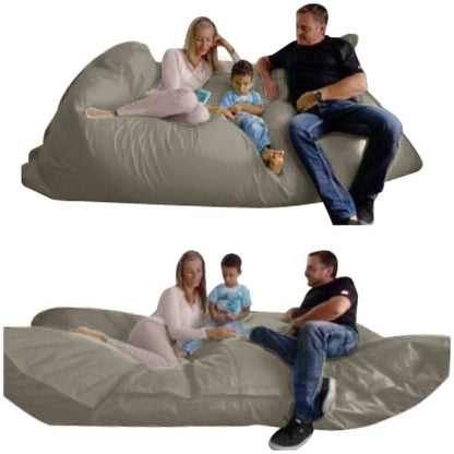 Bean bag, Pouf classique pour trois XXXL Multipositions style CA333-Beanbag Montréal