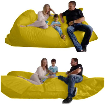Bean bag, Pouf classique pour trois XXXL Multipositions style CA333-Beanbag Montréal