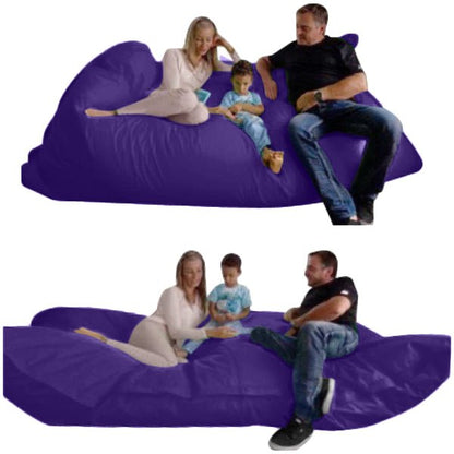 Bean bag, Pouf classique pour trois XXXL Multipositions style CA333-Beanbag Montréal