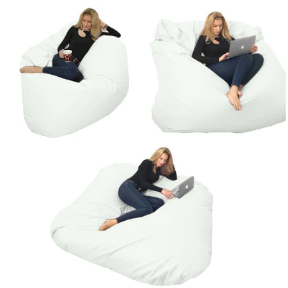 Bean bag, Classic pouf for two, Oval, XXXL, Multi-position style CA336-Beanbag Montreal