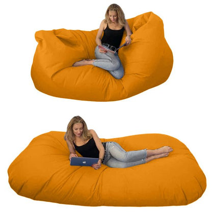 Bean bag, Classic pouf for three, Oval, XXXXL, Multi-position, Style CA446-Beanbag Montreal