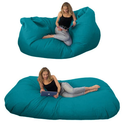 Bean bag, Classic pouf for three, Oval, XXXXL, Multi-position, Style CA446-Beanbag Montreal