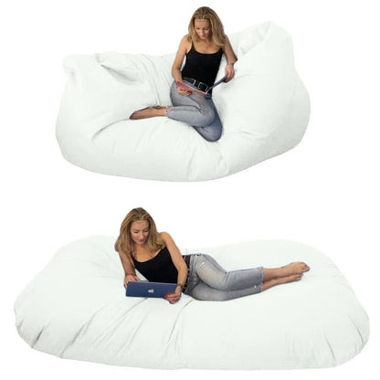 Bean bag, Classic pouf for three, Oval, XXXXL, Multi-position, Style CA446-Beanbag Montreal