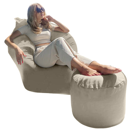 1 outer cover and 1 empty inner cover, FILLING NOT INCLUDED* Outbag Premium style CA555PH-Beanbag Montreal