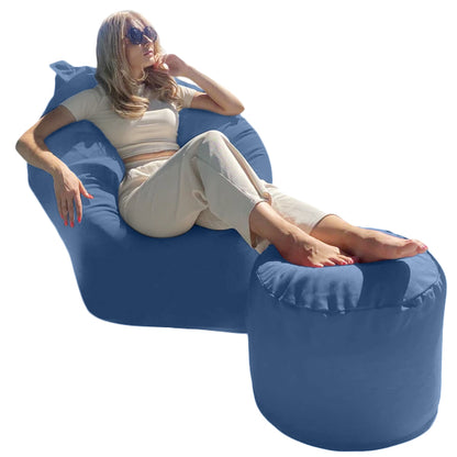 1 outer cover and 1 empty inner cover, FILLING NOT INCLUDED* Outbag Premium style CA555PH-Beanbag Montreal
