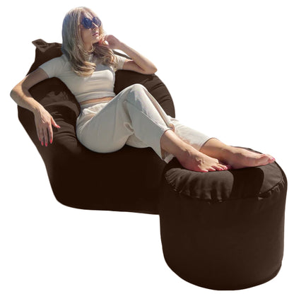 1 outer cover and 1 empty inner cover, FILLING NOT INCLUDED* Outbag Premium style CA555PH-Beanbag Montreal