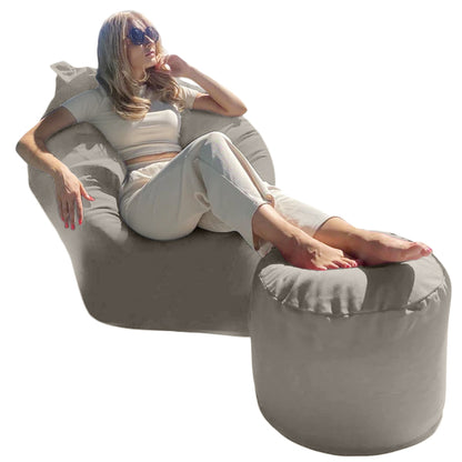 1 outer cover and 1 empty inner cover, FILLING NOT INCLUDED* Outbag Premium style CA555PH-Beanbag Montreal