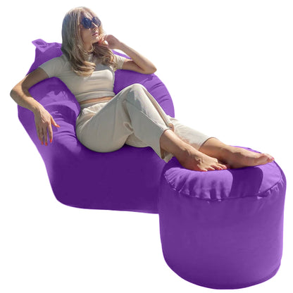 1 outer cover and 1 empty inner cover, FILLING NOT INCLUDED* Outbag Premium style CA555PH-Beanbag Montreal