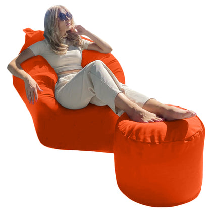 1 outer cover and 1 empty inner cover, FILLING NOT INCLUDED* Outbag Premium style CA555PH-Beanbag Montreal