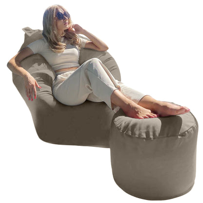 1 outer cover and 1 empty inner cover, FILLING NOT INCLUDED* Outbag Premium style CA555PH-Beanbag Montreal