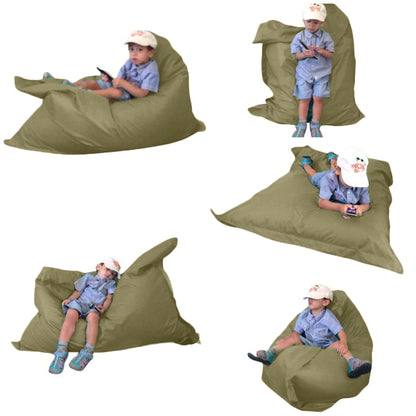 1 housse externe et 1 housse interne vide, REMPLISSAGE NON INCLUS* Beanbag Junior Multipositions style CA666H-Beanbag Montréal