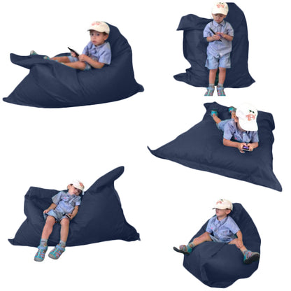 1 housse externe et 1 housse interne vide, REMPLISSAGE NON INCLUS* Beanbag Junior Multipositions style CA666H-Beanbag Montréal