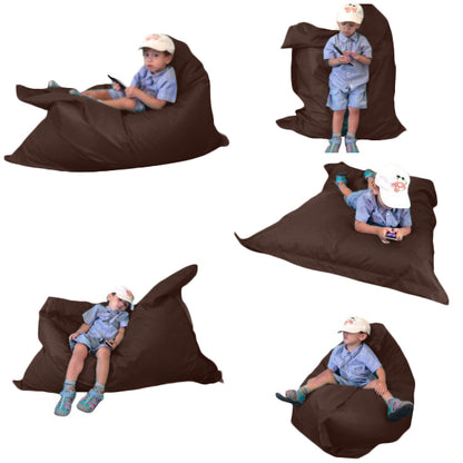 1 housse externe et 1 housse interne vide, REMPLISSAGE NON INCLUS* Beanbag Junior Multipositions style CA666H-Beanbag Montréal