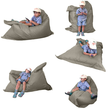 1 housse externe et 1 housse interne vide, REMPLISSAGE NON INCLUS* Beanbag Junior Multipositions style CA666H-Beanbag Montréal
