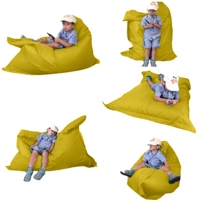 1 housse externe et 1 housse interne vide, REMPLISSAGE NON INCLUS* Beanbag Junior Multipositions style CA666H-Beanbag Montréal