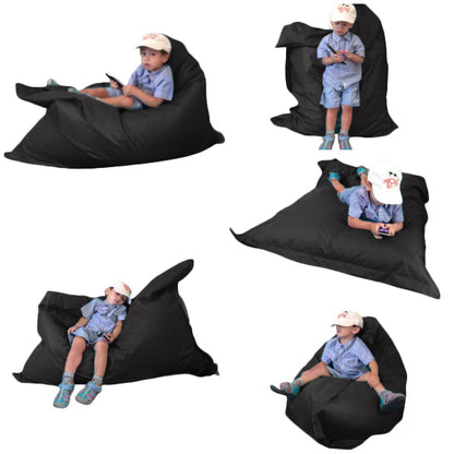 1 housse externe et 1 housse interne vide, REMPLISSAGE NON INCLUS* Beanbag Junior Multipositions style CA666H-Beanbag Montréal