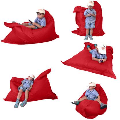 1 housse externe et 1 housse interne vide, REMPLISSAGE NON INCLUS* Beanbag Junior Multipositions style CA666H-Beanbag Montréal