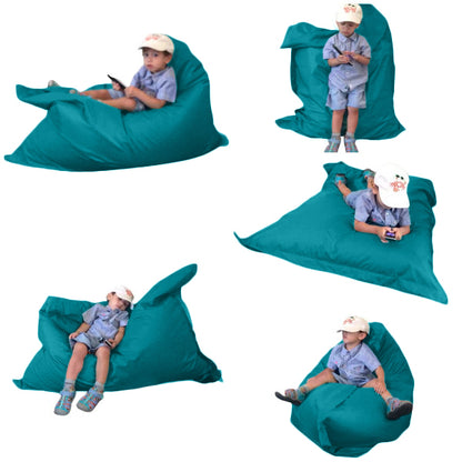 1 housse externe et 1 housse interne vide, REMPLISSAGE NON INCLUS* Beanbag Junior Multipositions style CA666H-Beanbag Montréal