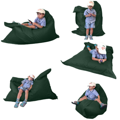 1 housse externe et 1 housse interne vide, REMPLISSAGE NON INCLUS* Beanbag Junior Multipositions style CA666H-Beanbag Montréal