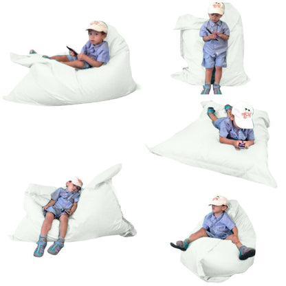 1 housse externe et 1 housse interne vide, REMPLISSAGE NON INCLUS* Beanbag Junior Multipositions style CA666H-Beanbag Montréal