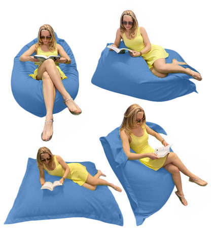 1 housse externe et 1 housse interne vide, REMPLISSAGE NON INCLUS* Beanbag Outbag Premium pour extérieur Multipositions Adulte style CA777PH-Beanbag Montréal