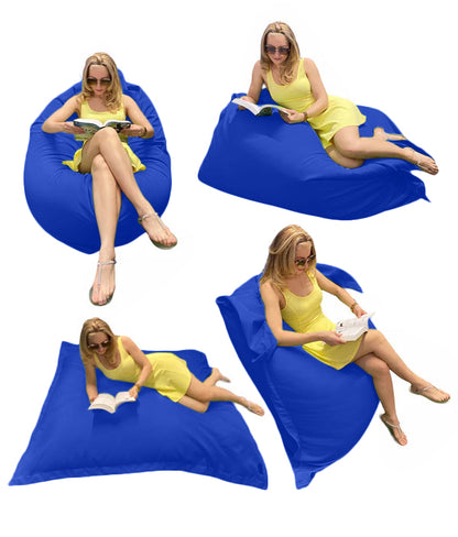1 housse externe et 1 housse interne vide, REMPLISSAGE NON INCLUS* Beanbag Outbag Premium pour extérieur Multipositions Adulte style CA777PH-Beanbag Montréal