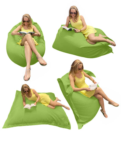 1 housse externe et 1 housse interne vide, REMPLISSAGE NON INCLUS* Beanbag Outbag Premium pour extérieur Multipositions Adulte style CA777PH-Beanbag Montréal