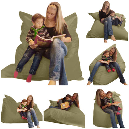1 outer cover and 1 empty inner cover, FILLING NOT INCLUDED* Adult XL Multi-position Beanbag style CA777H-Beanbag Montreal