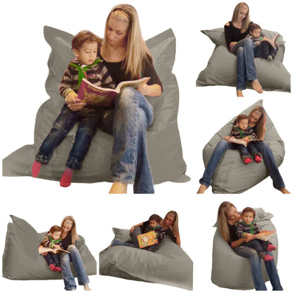 1 outer cover and 1 empty inner cover, FILLING NOT INCLUDED* Adult XL Multi-position Beanbag style CA777H-Beanbag Montreal