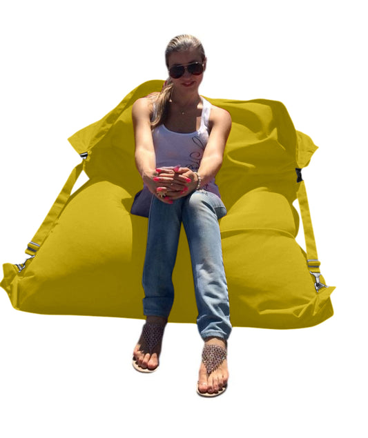 ULTRA EASY ADJUSTABLE BUCKLE UP BEANBAG, MULTI-POSITION. Style #CA888