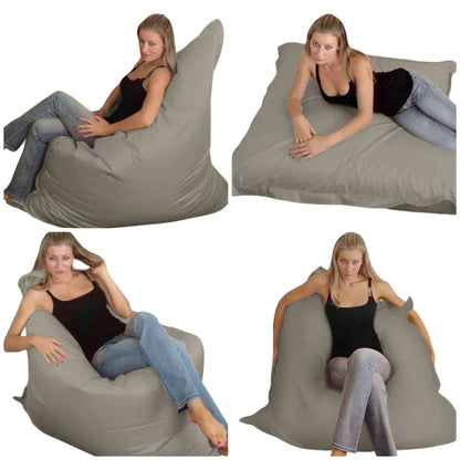 1 outer cover and 1 empty inner cover, FILLING NOT INCLUDED* Large Adult Multi-Position Beanbag style CA999H-Beanbag Montreal