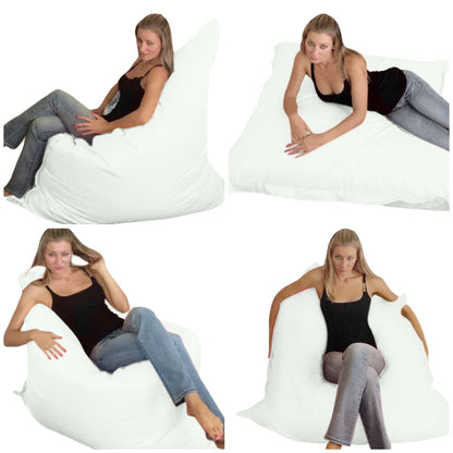 1 outer cover and 1 empty inner cover, FILLING NOT INCLUDED* Large Adult Multi-Position Beanbag style CA999H-Beanbag Montreal