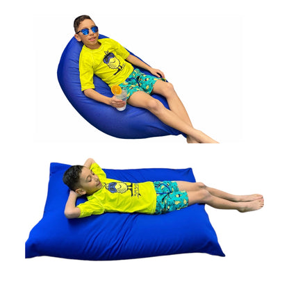 1 housse externe et 1 housse interne vide, REMPLISSAGE NON INCLUS* Beanbag Piscine Junior style CA189H-Beanbag Montréal