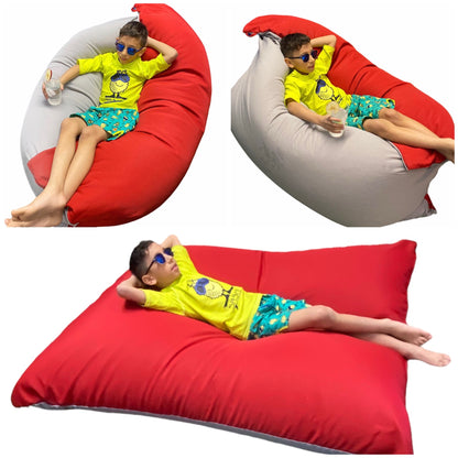 1 outer cover and 1 empty inner cover, FILLING NOT INCLUDED* Beanbag Pool XLarge Adult style CA186H-Beanbag Montreal