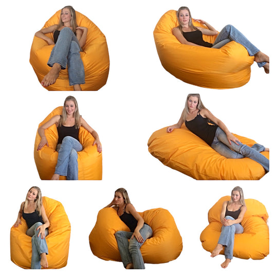 Beanbag Adulte Ovale, XL Multipositions style CA126