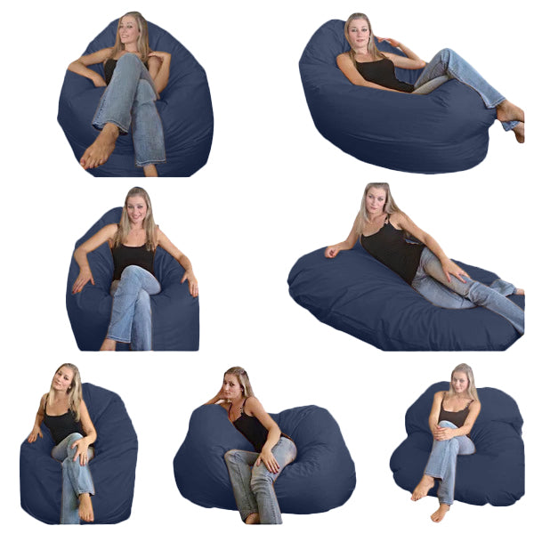 Oval Adult Beanbag, XL Multipositions style CA126
