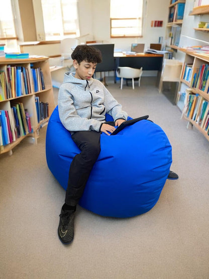 1 outer cover and 1 empty inner cover, FILLING NOT INCLUDED* Adult Oval Beanbag, Large Multi-position style CA117H-Beanbag Montreal