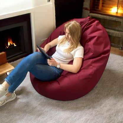 1 outer cover and 1 empty inner cover, FILLING NOT INCLUDED* New! Ergonomic Beanbag Pear Style CA198H XL